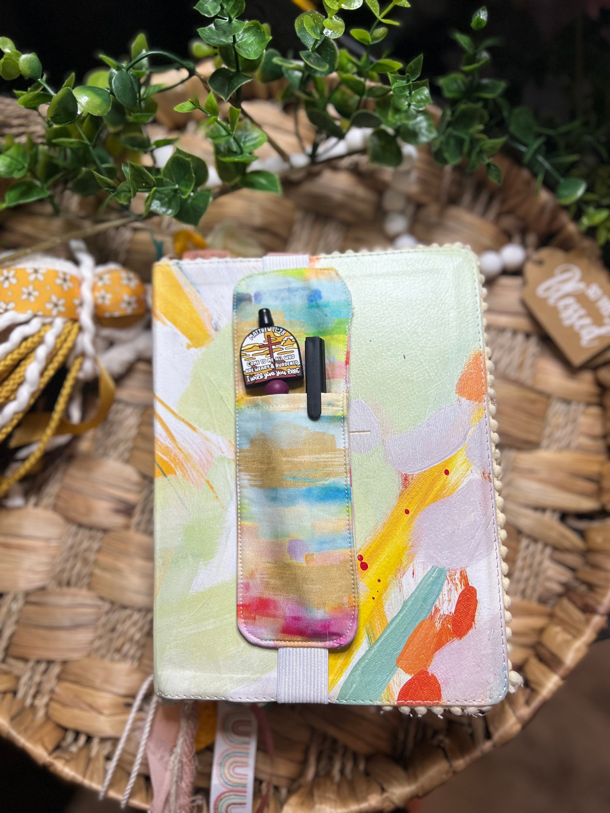 Multicolored Pen Holder